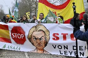 Farmers Demonstrate Against the EU-Mercosur Agreement - Strasbourg