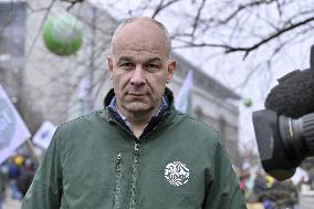 Farmers Demonstrate Against the EU-Mercosur Agreement - Strasbourg