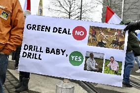 Farmers Demonstrate Against the EU-Mercosur Agreement - Strasbourg