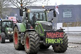 Farmers Demonstrate Against the EU-Mercosur Agreement - Strasbourg