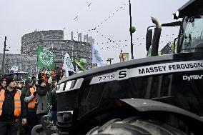 Farmers Demonstrate Against the EU-Mercosur Agreement - Strasbourg