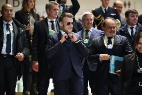 Macron at World Economic Forum annual meeting - Davos