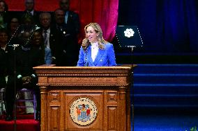 State Of New Jersey Inauguration Ceremony For Governor And Lieutenant Governor