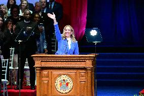 State Of New Jersey Inauguration Ceremony For Governor And Lieutenant Governor