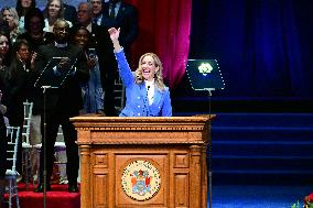 State Of New Jersey Inauguration Ceremony For Governor And Lieutenant Governor