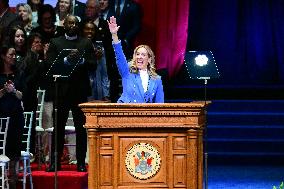 State Of New Jersey Inauguration Ceremony For Governor And Lieutenant Governor