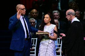 State Of New Jersey Inauguration Ceremony For Governor And Lieutenant Governor