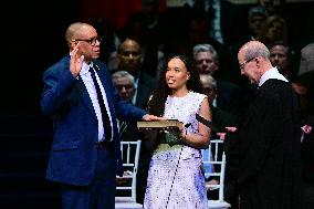 State Of New Jersey Inauguration Ceremony For Governor And Lieutenant Governor