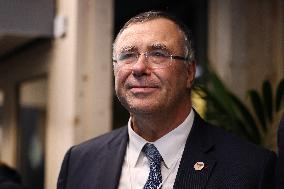 Macron at the Business France event during World Economic Forum annual meeting - Davos