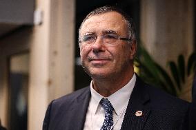 Macron at the Business France event during World Economic Forum annual meeting - Davos