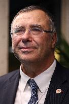 Macron at the Business France event during World Economic Forum annual meeting - Davos