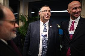 Macron at the Business France event during World Economic Forum annual meeting - Davos