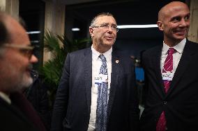 Macron at the Business France event during World Economic Forum annual meeting - Davos