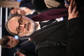 Macron at the Business France event during World Economic Forum annual meeting - Davos