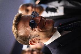 Macron at the Business France event during World Economic Forum annual meeting - Davos