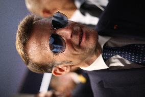 Macron at the Business France event during World Economic Forum annual meeting - Davos