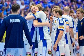 EHF EURO 2026 HUNGARY-ICELAND