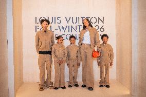 PFW Louis Vuitton Photocall EB