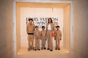 PFW Louis Vuitton Photocall EB