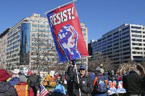 Anti-Trump rally in Washington