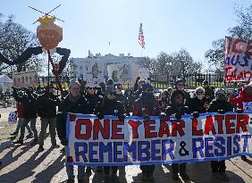 Anti-Trump rally in Washington