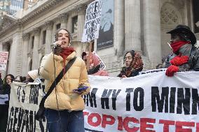 Anti-Trump rally in New York