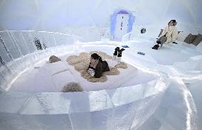 Northern Japan hotel made of ice