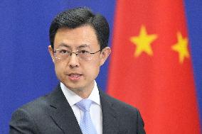 Chinese Foreign Ministry spokesman Guo