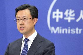 Chinese Foreign Ministry spokesman Guo