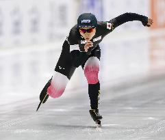 Speed skating: World Cup in Inzell