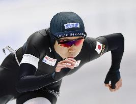 Speed skating: World Cup in Inzell