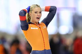 Speed skating: World Cup in Inzell