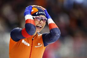 Speed skating: World Cup in Inzell