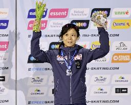 Speed skating: World Cup in Inzell