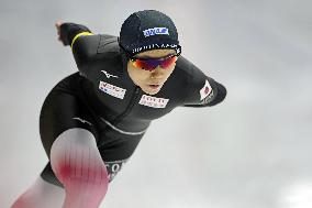 Speed skating: World Cup in Inzell