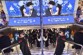 Shops selling Japanese anime goods in Shanghai