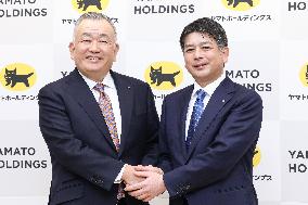 Yamato Holdings President Change Press Conference