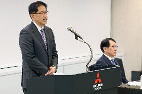 Mitsubishi Motors President's Change of Leadership Press Conference