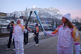 Milan-Cortina Winter Olympics torch relay