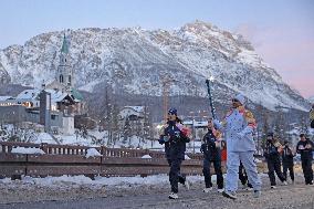 Milan-Cortina Winter Olympics torch relay