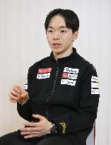 Interview with figure skater Kagiyama