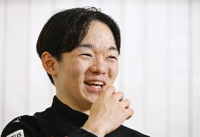 Interview with figure skater Kagiyama