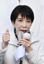 Campaigning for general election in Japan