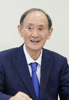 Interview with ex-PM Suga