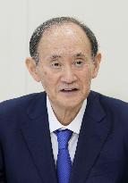 Interview with ex-PM Suga