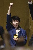 Campaigning for general election in Japan