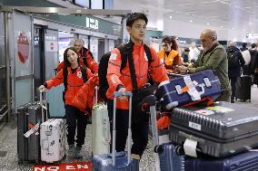 Japanese athletes for Milan Cortina Winter Olympics