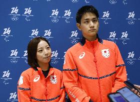 Japanese athletes for Milan Cortina Winter Olympics