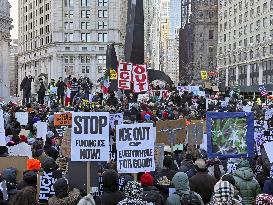 Anti-ICE protest in New York