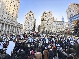 Anti-ICE protest in New York